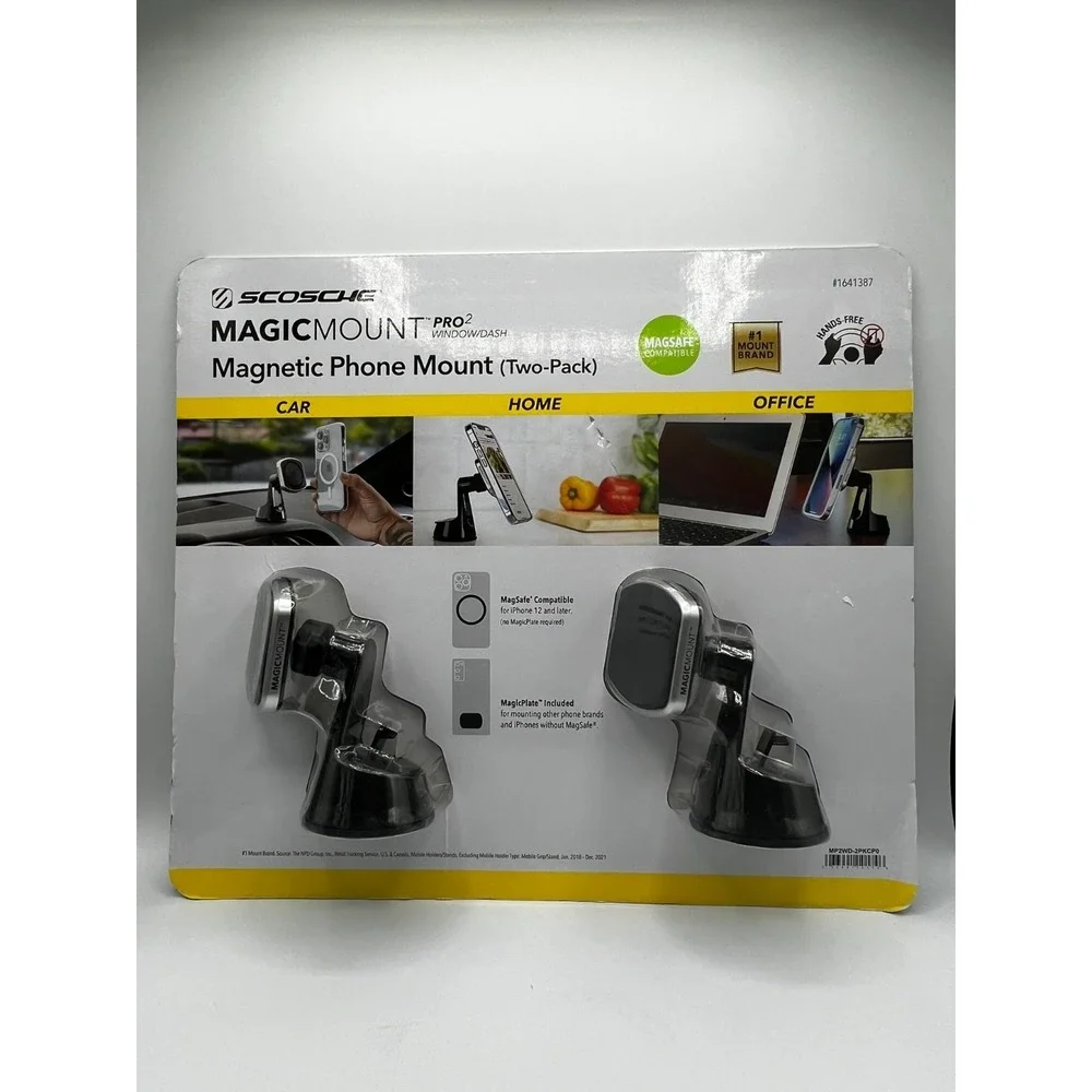 Scosche MagicMount Pro2 Window/Dash Car Magnetic Phone Mount Magsafe Compatible